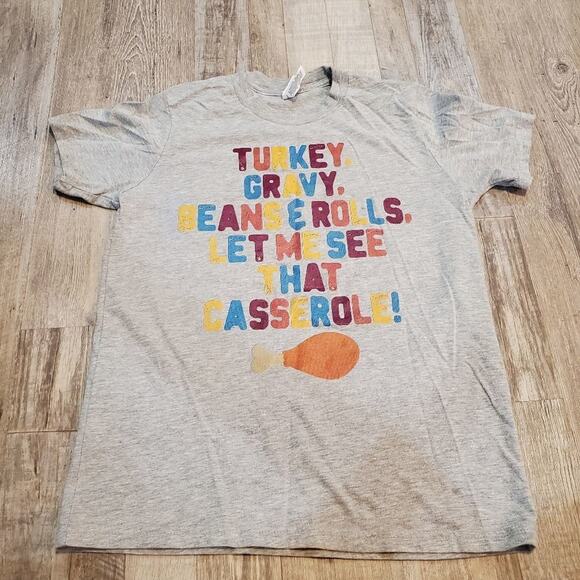 Bella canvas large 14-16 girls thanksgiving tee - Picture 1 of 6